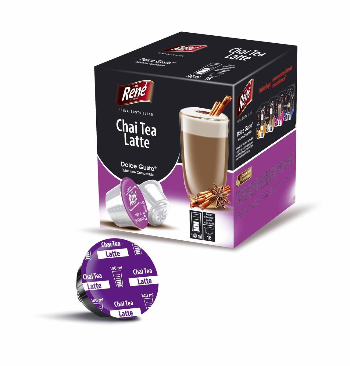 My Coffee Capsules Chai Tea Latte For Dolce Gusto NZ