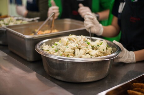 Bowl of potato salad