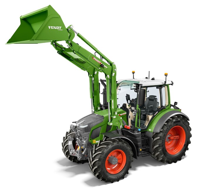Fendt 500 Vario with Loader