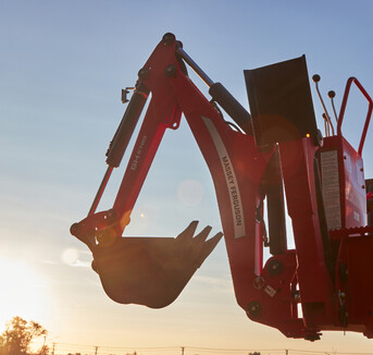 Massey Ferguson 1GC Compact Tractor Backhoe
