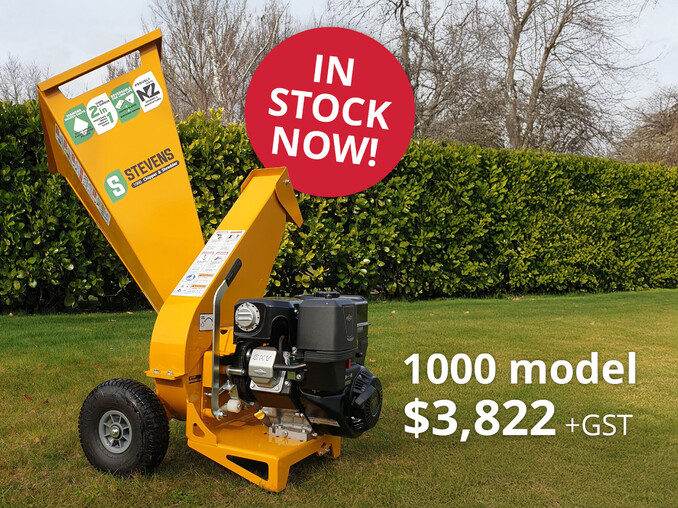 Stevens 1000 Chipper & Shredder