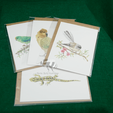 New Zealand wildlife greeting cards