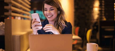 social media to website success