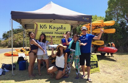 Team Activities freedom kayak hire