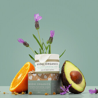 Bodhi Skincare Product Photography