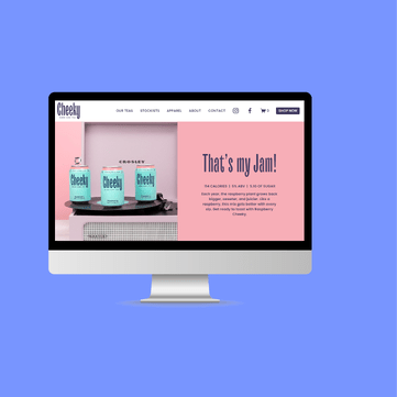 Sophie Louise Creative Product Photography for Cheeky Iced Tea