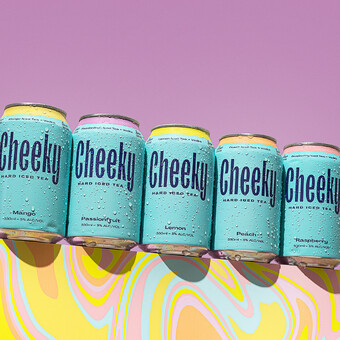 Drinks Photography for Cheeky Iced Tea