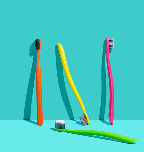 Grin Toothbrush Product Styling and Photography