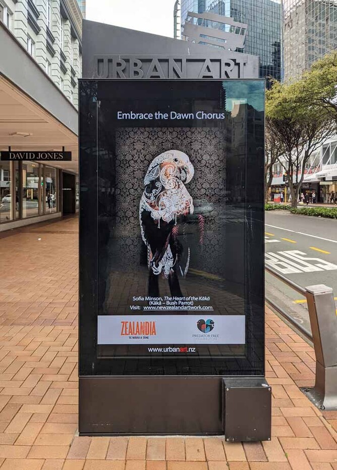 "The Heart of the Kākā" by Sofia Minson