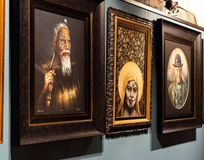 The power of portraits - what inspired the &#039;Goldie&#039; wall?