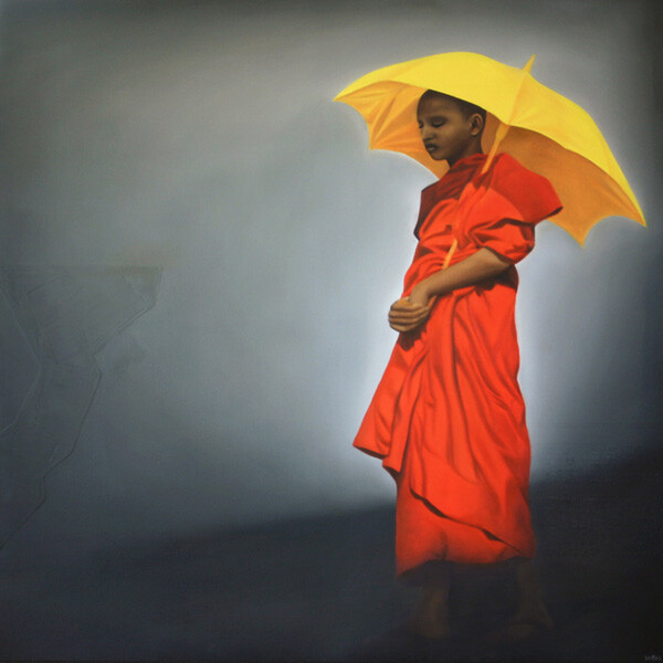 1st prize at Molly Morpeth Canaday Art Awards with Saffron Monk oil