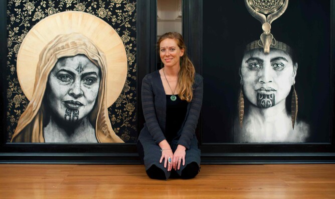 Sofia with "Rose of the Cross" and "Queen of Raa"