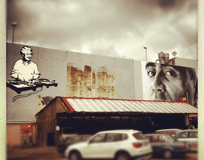 The BIG Urban Paste-Up of Sofia Minson's Artwork in Newmarket