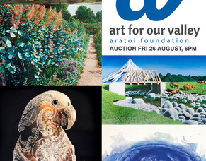 60+ top contemporary NZ artworks on auction for new public sculpture