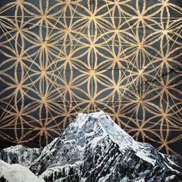 Large canvas art -Aoraki Raama