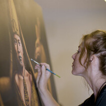 Large canvas art - Blessing the Pharaoh