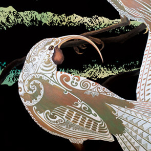 Bird prints - Aroha mai, aroha atu