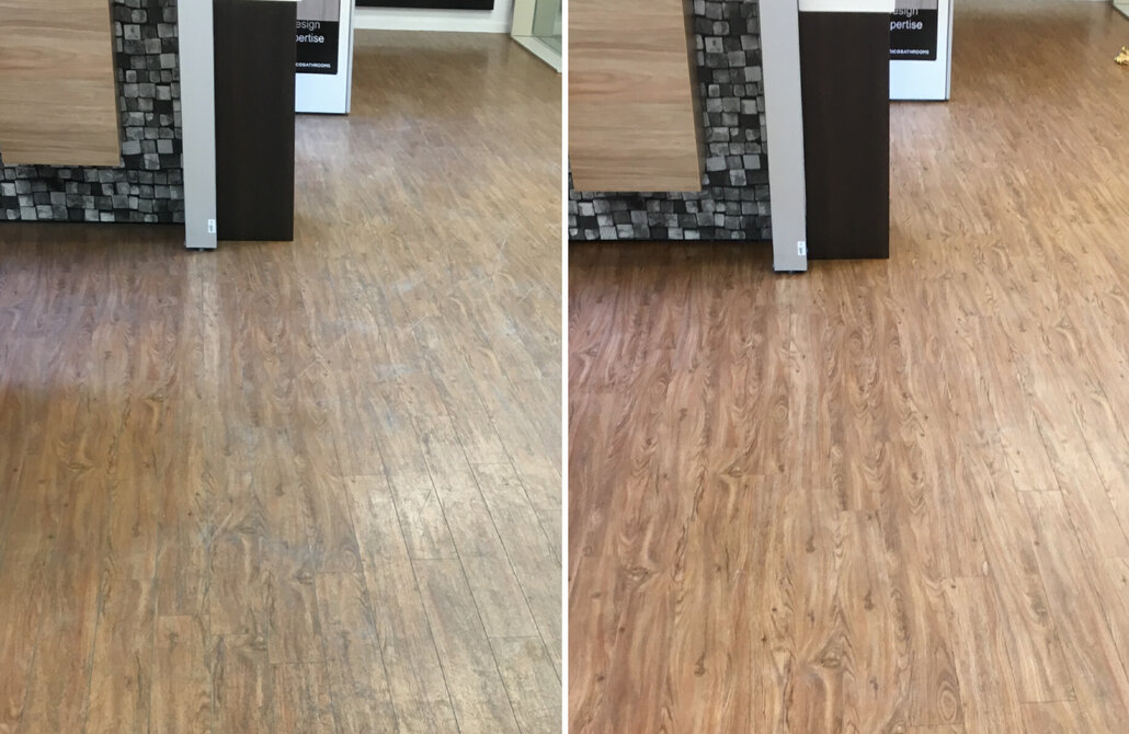wooden floor cleaning