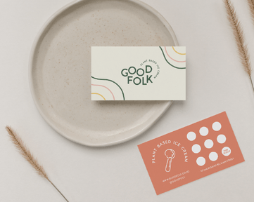 Branding and website design - Plant based ice cream