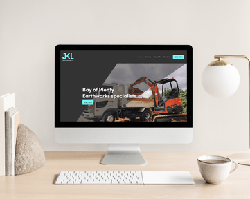 Branding and website design for JKL Developments