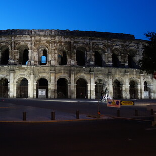 The amphitheatre of Nîmes, France.