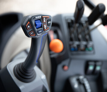 Massey Ferguson 5M Tractor Controls and Joystick