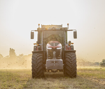 Massey Ferguson 9S Tractor Golden Hour