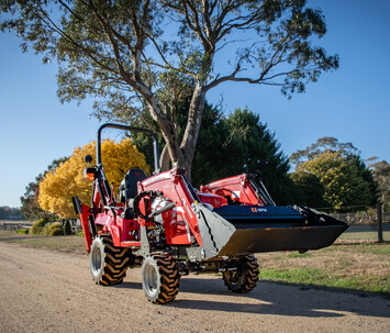 Massey Ferguson 1GC Compact Tractor front loader