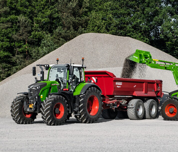 Fendt 600 Vario getting the job done