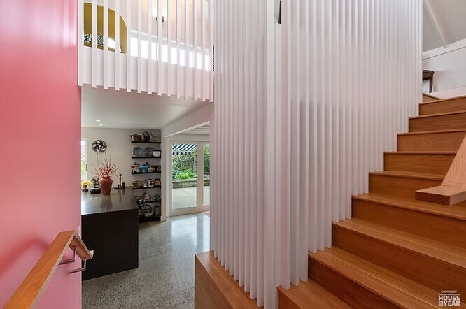 Heritage renovation staircase at Old Mill House, by Faulkner Construction