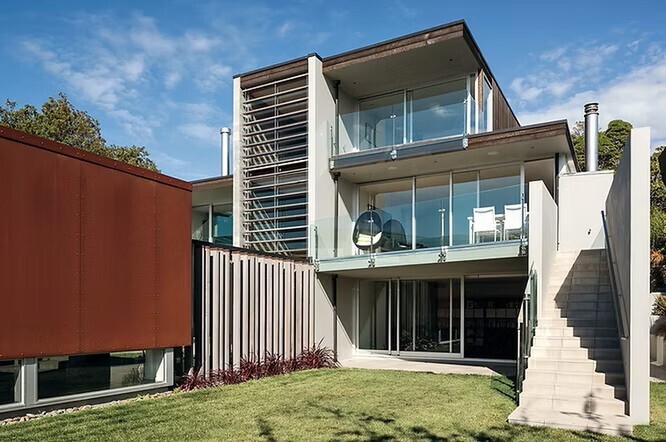 Paunui external staircase Faulkner construction