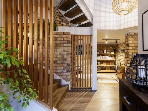 Stairway design, Cheriton House renovation, Mellons Bay