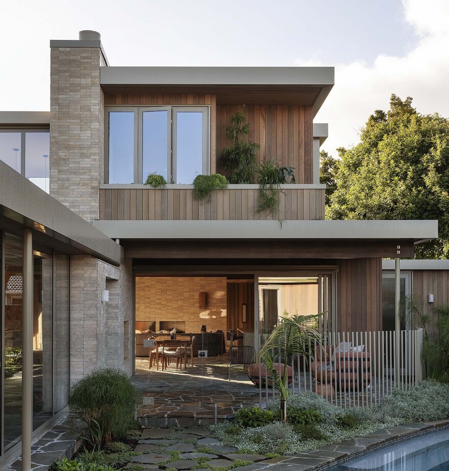 Pool area of Prospect House