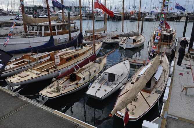 Wooden boats on display / Supplied by Tino Rawa Trust