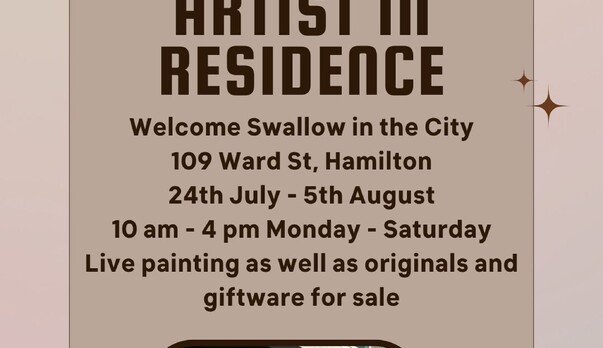 Kirsten McIntosh, Artist in Residence, Welcome Swallow in the City