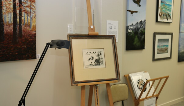 Pablo Picasso at the Welcome Swallow Gallery