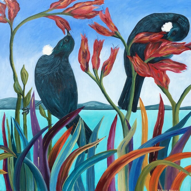 One of the new pieces for celebration - redux by artist Robyn Ninnes