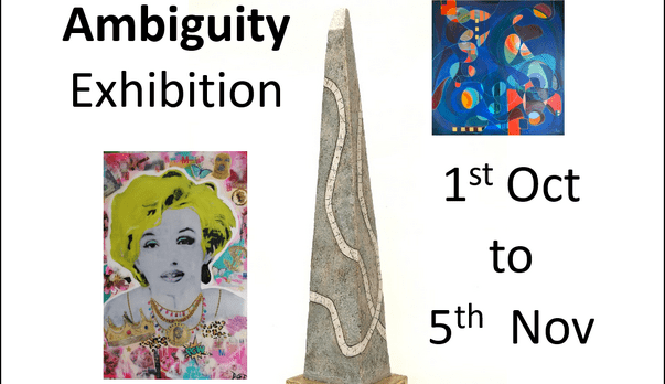 Ambiguity, the next Welcome Swallow Gallery exhibition opening night, Friday 1st October from 5.30pm