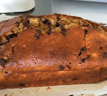 Banana Choc Chip Loaf