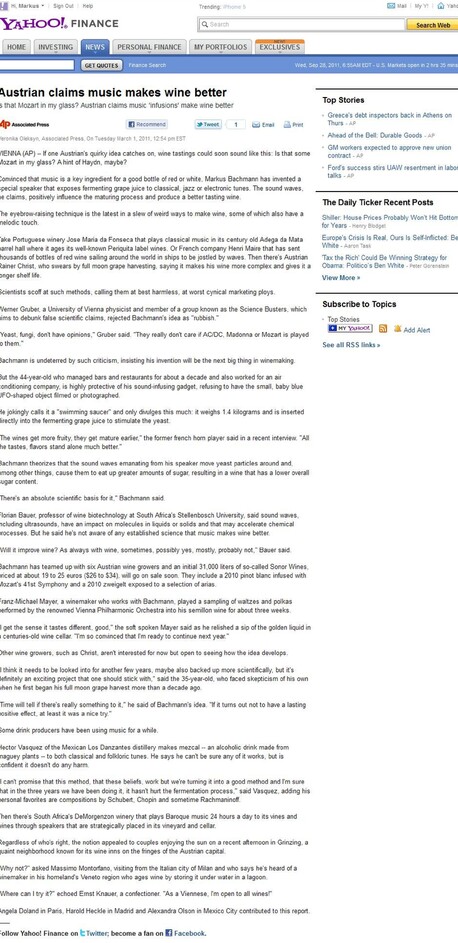 internet yahoo finance