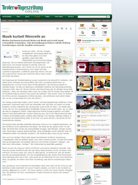 Austria Tiroler Tageszeitung