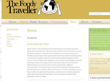 internet the foody traveller