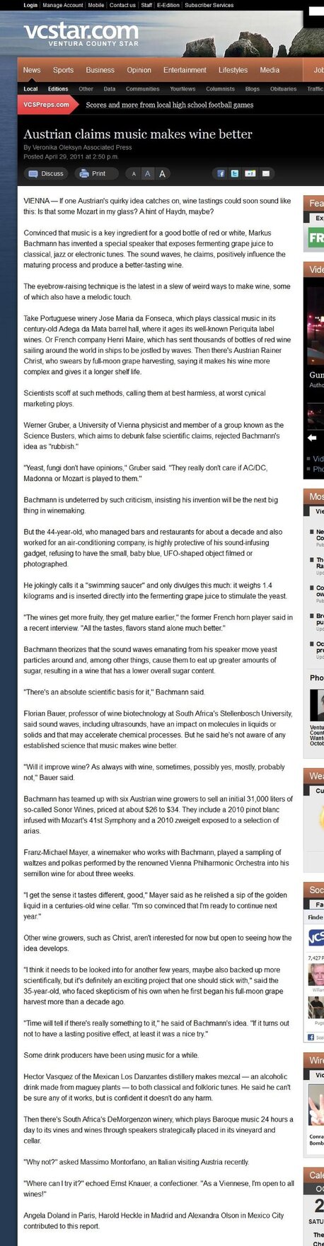 USA Ventura County Star