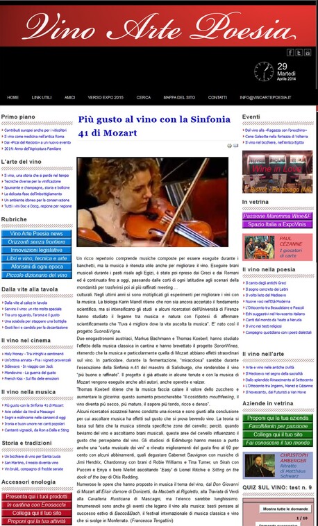Italy Vino Arte Poesia