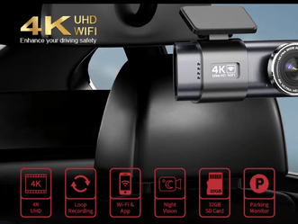 iCheck 4K Dash Camera