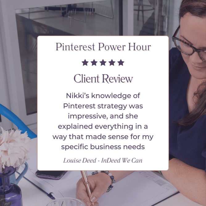 Pinterest Power Hour Nota Bene