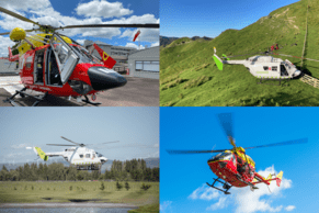KCE renews sponsorship of Waikato Westpac Rescue Helicopter and the Grassroots Trust Rescue Helicopter