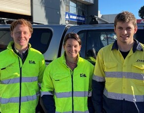 Congratulations Hayes, Kate and Rian!