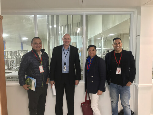 Sprout Board Advisors Arama Kukutai - Finistere Ventures & Mark Piper - Fonterra with Arihia Bennett (CEO) and Julian Wilson from Te Runanga o Ngai Tahu.