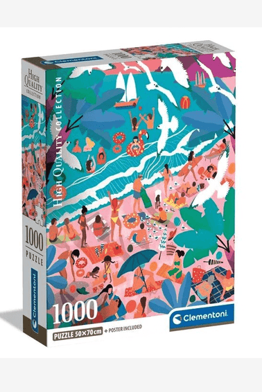 1000 Piece Jigsaw Puzzle: Sunday at the Beach